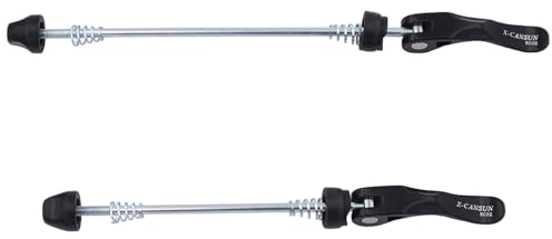 1 Paar Fahrrad-Schnellspanner-Spieße, Ersatz für Vorder- und Hinterräder, Radnaben-Spieß für Mountainbikes, Rennräder, Rennräder, Fahrräder, Reparaturwerkzeug, Fahrrad-Ersatzteil