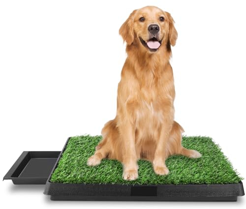 Hundetoilette, Welpentoilette Zwei Stücke Rasen 63 x 50 cm große 1pcs