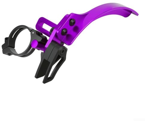 Cykelkedjeskydd främre växelförare fäste för 34 9 mm sadelstolpe för att hålla kedjan stabil och skydda kläder från kedjeolja under cykling (lila)