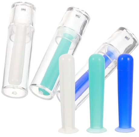 HEALEEP 6 Pièces Outil de Retrait des Lentilles de Contact en Plastique Souple, Facile à Porter Enlever, Accessoire Voyage pour Activités en Extérieur