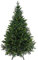 BB Sport Luxus Christbaum 210 cm Mittelgrün/Douglasie künstlicher Weihnachtsbaum PE/PVC Spritzguss Mix Tannenbaum Standfuß