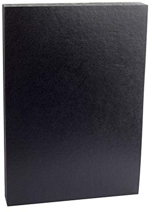 Pack 50 Tapas de Encuadernar A3 Carton 750g Color Negro
