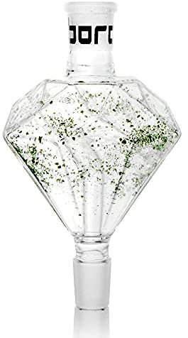 Cyborg Shisha Wasserpfeife Glas Molassefänger Diamond Glow In The Dark
