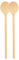teemando® 2 X große Marken-Kochlöffel aus Holz, 60 cm, Kochlöffel zum Kochen und Backen