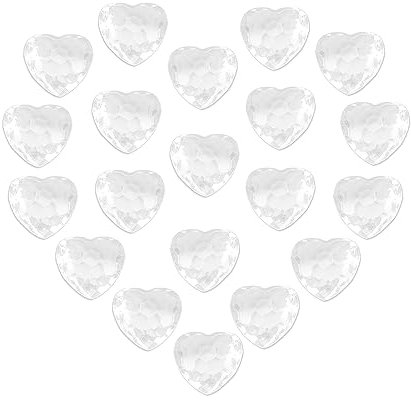 Vasemele 500 Stück Funkelnd Herzen Diamantkristalle Streudeko Deko Steine Kristalle Konfetti Diamanten Kristalledelsteine für Hochzeit GlasdiamantenStreuherzen Hochzeit Diamanten Deko Acryl Kristall