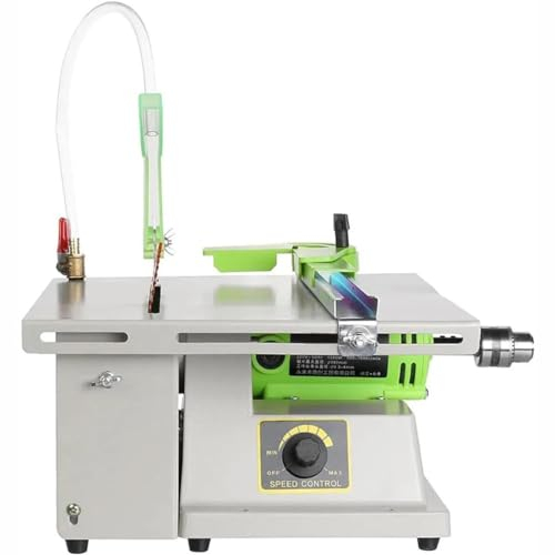 Jewel-Polier-Schleifmaschine, Edelstein-Facettiermaschine, 500–7000 U/min, integrierte Jade-Stein-Schneidwinkelmaschine, mit mechanischem Griff, Stein für Schmuck, Jade, Edelstein