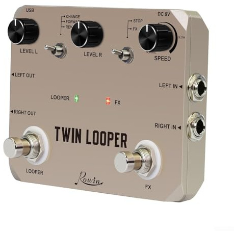 Getdoublerich Loop Station Guitar Pedal for MINI Loop Station 11 Types, Recording For Electric Guitar Bass