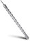 MOXPIFY SDS Plus - Broca para hormigón (40 x 600 mm, 4 cortes de metal duro y doble hélice, para hormigón, piedra, piedra natural)