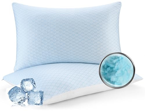 Deodar Memory Foam Kylkudde 40 x 80 cm 2er Set Ergonomisk Kudde Komfort Antibakteriell Mjuk Och Andningsbar Sovkudde