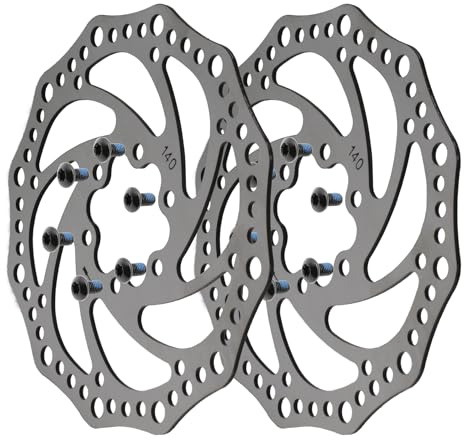 Disque de Frein 140mm Pour Trottinette électrique Dualtron 2 Dualtron 3 Dualtron Eagle Urbanglide E-Cross pro - Kukirin G2 Max - Kugoo Kirin M4 Pro, Dualtron Togo Limited (2 Disque 140)(2xpcs)