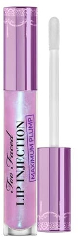 TOO FACED Cosmetics ORIGINAL | LIP INJECTION MAXIMUM PLUMP | Gloss Volume | Extra Strength Instant & Long Term Lip Plump | VEGANO | by B (BLUEBERRY BUZZ, 4 g (confezione da 1))
