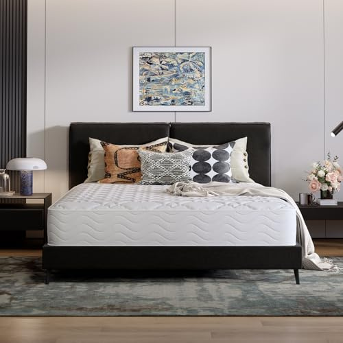 Avenco Matratze 180x200 cm, Taschenfederkernmatratze Härtegrad H3 mittelfest, 7 Zonen Matratzen mit hochwertigem Komfortschaum für Seitenschläfer, Öko-Tex Zertifiziert, Rollmatratze Höhe 22cm