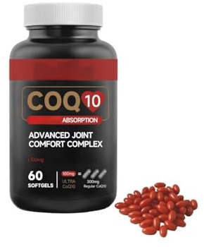 CoQ10 100mg – för daglig energi, 60 Count,1PCS