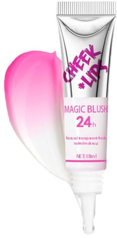 Liquid Blush for Cheeks, Portable Color Changing Blush for Face, Waterproof Liquid Blush Makeup, Long-Lasting Cheek Tint, Blendable Blush for a Radiant Glow, Ideal for All-Day Wear.