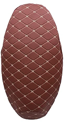 predolo Funda de Asiento para Motocicleta Protector Elástico Impermeable Antideslizante Resistente al de Cuero PU Adecuada para Motociclistas Scooter