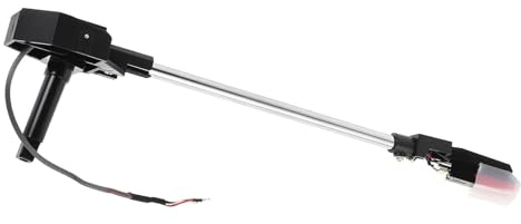 WESIEVYA Brazo para Tocadiscos Fonógrafo Aguja de Reemplazo, Accesorio para Reparación de Fonógrafos Antiguos, Compatible Mecanismo Automático, Pieza de Recambio para Vinilo