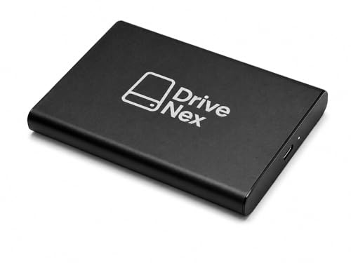 DriveNex SSD 2TB | Disco Duro Externo | 2 Terabytes | Compatible con todos los sistemas operativos | Almacenamiento de Datos | Disco Duro Externo Portátil | Plug & Play
