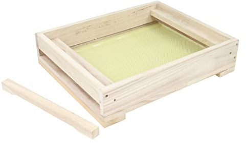 Zander Hochboden nach Dr. Liebig inkl. Fluglochkeil & Varroaschieber Imker