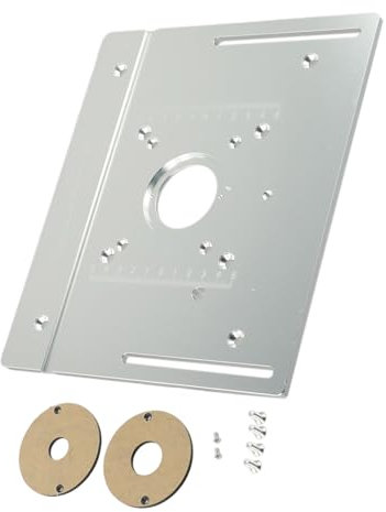 Router Table Insert Plate Electric Wooden Router Trimming Flip Plate Large Gong Machine Plate Aluminum Router Trimming Insert Plate