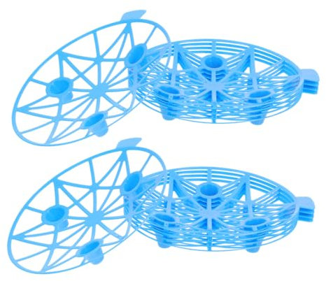 HYTROVE 10pièces Support De Melon Plastique Trépied pour Courges Et Élévateur De Fruits Réutilisable Prévention De Pourriture pour Jardin Bleu