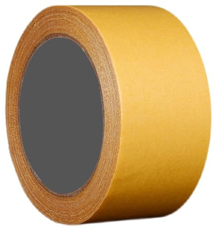 CHICIRIS Nastro a Base di Stoffa Rimovibile con Nastro Adesivo Trasparente Forte, Facile Montaggio per Tappeti, Tappezzeria, Mestieri, Home Office (30mm*10m)