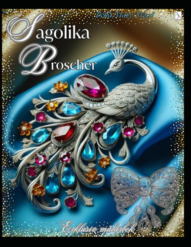 Sagolika Broscher Exklusiv målarbok: designer målning