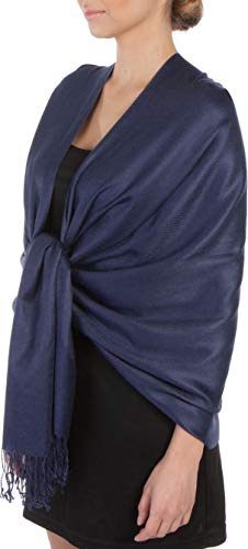 Sakkas silkeslen mjuk pashmina-känsla halsduk/stola