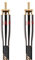 SKW Audiófilo Hifi Cable coaxial digital subwoofer cable RCA para amplificador, sistema estéreo, sistema de alta fidelidad (1M/negro)