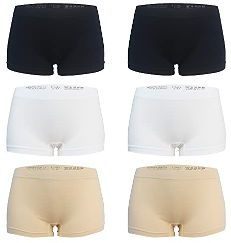Libella Women's Briefs in Low Waist (Pack of 6) - Seamless Underpants in Microfiber 3908