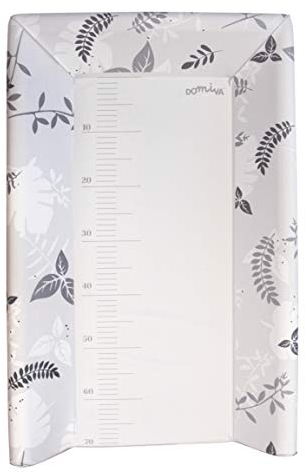 Domiva 1500062 Wickelauflage mit integrierter Matratze, Gedicht, Grau, 50 x 80 cm