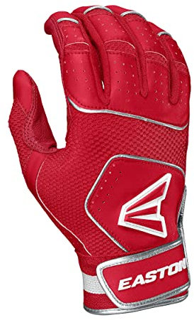 EASTON WALK-OFF NX Schlaghandschuhe | Baseball Softball | Erwachsene S | Rot