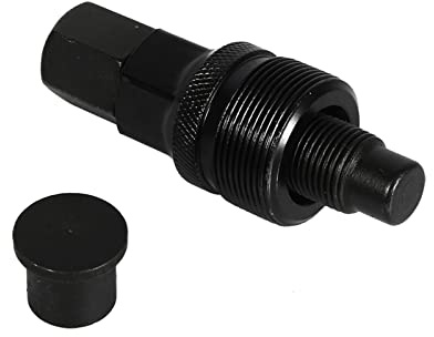 Bike Crank Puller, Bicycle Crank Arm Bottom Bracket Remover Extractor Cycling Crank Pulley Tool Compact Power Pull Freewheel Removal Repair Maintenance Spare Parts for Mountain Road Bikes Accessories