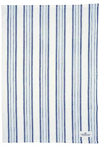 GreenGate [A] Tea towel Helen blue