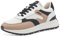 s.Oliver Damen Sneaker flach mit Schnürsenkeln Sportlich, Schwarz (Black Comb.), 39 EU