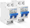 2 Stück DC Trennschalter PV Anlage, 500V 63A 2 Polig Solar Leitungsschutzschalter, Sicherungsautomat Schutzschalter für Photovoltaik-Systeme, Schutzluftschalter 35mm DIN-Schienenmontage