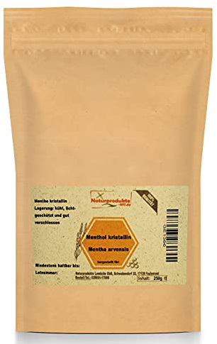 Mentholkristalle (250g) Menthol Kristalle Sauna Aufguss