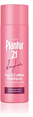 Plantur 21 Nutri-Caffeine Shampoo for Long Hair, 200 ml