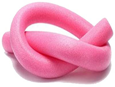 Porfeet Pool-Nudeln, flexibel, lustig, Schaumstoff, wasserhohl, für Kinder, Erwachsene, Schwimmhilfe (rosa, einfarbig)