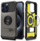Spigen Slim Armor MagFit Hülle Kompatibel mit iPhone 15 Pro Kompatibel mit MagSafe -Gunmetal