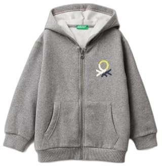 United Colors of Benetton Giacca C/CAPP M/L 3eb5g5043 Suéter cárdigan Niños y Adolescentes (Pack de 1)