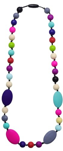 RUIOMII Collane Masticabili per Bambini Sensoriali, Collana Masticabile Sensoriale in Silicone