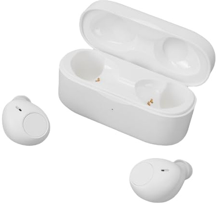 TOPINCN Ausili Sonori, Amplificatore Acustico Wireless a 32 con Cancellazione del Rumore con Regolazione EQ a 64 Punti e Tecnologia WDRC, con Custodia di Ricarica per Riunioni