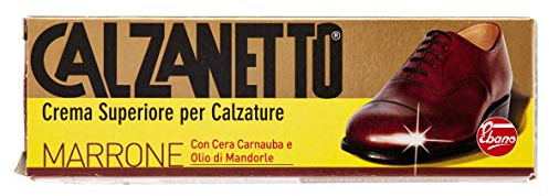Calzanetto Crema Calzature, Marrone, 50ml