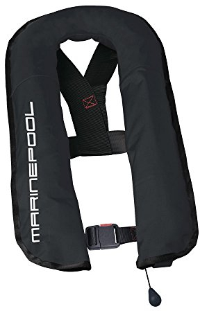 Marinepool Rettungsweste Compact II 150N mit 16 l Auftrieb Farbe schwarz