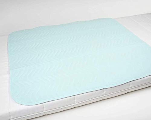 Inkontinenzunterlage waschbar | 85x90, 5-lagig ohne Flügel | Krankenunterlage | Bettschutzauflage | Inkontinenzauflage ActivePro