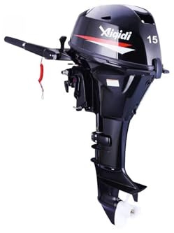 Moteur Hors-Bord thermique à 4 temps 5-60CV | Aiqidi (15CV, Arbre Court)