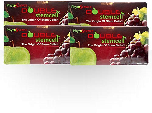 4 confezioni phytocelltec cellule staminali a doppio staminale, uva di mela, anti-invecchiamento, formula