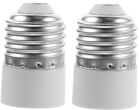 UPKOCH 2St Lampenadapter e27 auf e14 Basisadapter e27 birne Zauberbirnen Schraube Lichtkonverter Glühbirnenhalterkonverter Lampenhalter Lampenkopf Zubehör Steckdose b22 Die Glühbirne