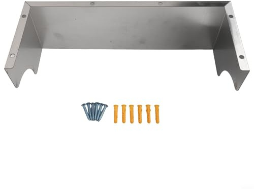 Timbre de puerta impermeable de acero inoxidable, cubierta protectora para exteriores interruptores y enchufes con protección contra la lluvia, polvo y nieve, para viviendas y comercios (305 mm)