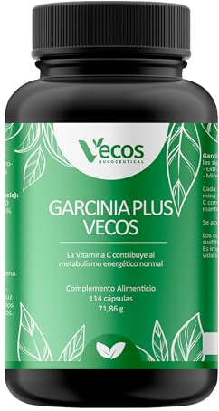 Garcinia Cambogia con Vitamina C y Cromo – Complemento Alimenticio en Cápsulas -114 Cápsulas